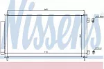 Радиатор кондиционера NISSENS BS99321