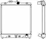 Радиатор охлаждения двигателя SAKURA BS91171
