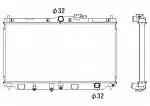 Радиатор охлаждения двигателя NRF BS91288
