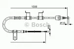 Трос ручника BOSCH BS152722 Трос ручника BOSCH BS152722
