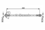 Тормозной шланг BOSCH BS134468