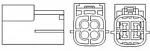 Кислородный датчик (лямбда-зонд) MAGNETI MARELLI BS52257