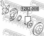 Ступичный подшипник FEBEST BS23203