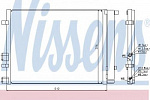 Радиатор кондиционера NISSENS BS99599