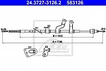 Трос ручника ATE BS153014