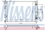 Радиатор охлаждения двигателя NISSENS BS91642