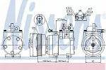 Компрессор кондиционера NISSENS BS97630