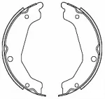 Тормозные колодки REMSA Задние BS143793