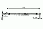 Тормозной шланг BOSCH BS134862