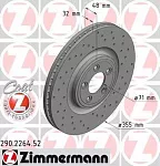 Тормозной диск ZIMMERMANN BS140164 Тормозной диск ZIMMERMANN BS140164