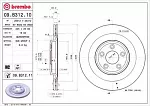 Тормозной диск BREMBO BS139351