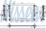 Радиатор охлаждения двигателя NISSENS BS92246 Радиатор охлаждения двигателя NISSENS BS92246