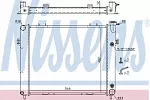 Радиатор охлаждения двигателя NISSENS BS91759