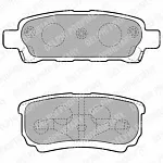 Тормозные накладки DELPHI BS145943