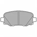 Тормозные накладки DELPHI BS149804