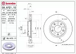 Тормозной диск BREMBO BS139853