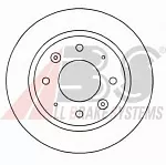 Тормозной диск A.B.S. BS135751