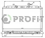 Радиатор охлаждения двигателя PROFIT BS90376