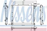 Радиатор охлаждения двигателя NISSENS BS91714