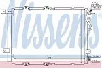 Радиатор кондиционера NISSENS BS99326