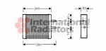 Радиатор печки VAN WEZEL BS118621 Радиатор печки VAN WEZEL BS118621