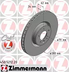 Тормозной диск ZIMMERMANN BS140110