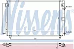 Радиатор кондиционера NISSENS BS99464 Радиатор кондиционера NISSENS BS99464