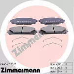 Тормозные колодки ZIMMERMANN Передние BS144927 Тормозные колодки ZIMMERMANN Передние BS144927