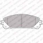 Тормозные колодки DELPHI Передние BS144883 Тормозные колодки DELPHI Передние BS144883