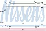 Радиатор кондиционера NISSENS BS99707