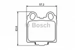 Тормозные накладки BOSCH BS146336