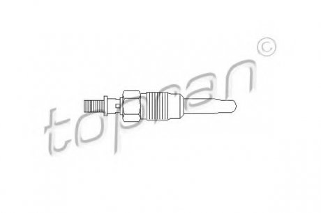 Свеча накала TOPRAN BS280629 Свеча накала TOPRAN BS280629