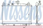 Радиатор охлаждения двигателя NISSENS BS91344