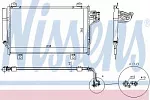 Радиатор кондиционера NISSENS BS99470 Радиатор кондиционера NISSENS BS99470