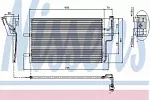 Радиатор кондиционера NISSENS BS99166
