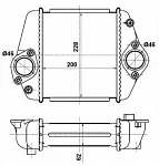 Интеркулер NRF BS66380