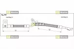 Тормозной шланг STARLINE BS134973