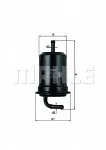 Топливный фильтр MAHLEKNECHT BS173563
