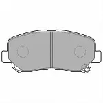 Тормозные колодки DELPHI Передние BS142055