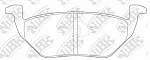 Тормозные колодки NIBK Задние BS143312