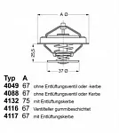 Термостат WAHLER BS54588