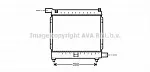 Радиатор охлаждения двигателя AVA BS90413