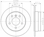 Тормозной диск TEXTAR BS136255 Тормозной диск TEXTAR BS136255