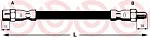 Тормозной шланг BREMBO BS133079