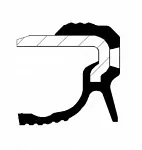 Сальник коленвала CORTECO BS65779