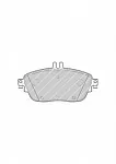 Тормозные накладки FERODO BS149835