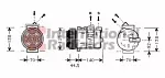 Компрессор кондиционера VAN WEZEL BS97225