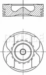 Поршень двигателя MAHLEKNECHT BS79557 Поршень двигателя MAHLEKNECHT BS79557