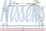 Радиатор кондиционера NISSENS BS99459