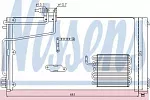 Радиатор кондиционера NISSENS BS99497 Радиатор кондиционера NISSENS BS99497